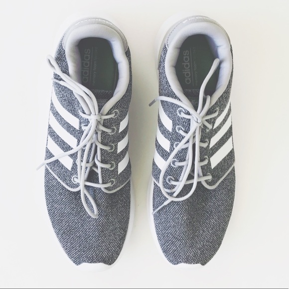 adidas Shoes - Adidas Grey Cloudfo QT Racer Shoe Size 9.5